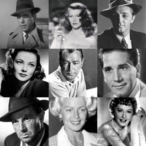 photo of various classic movie actors